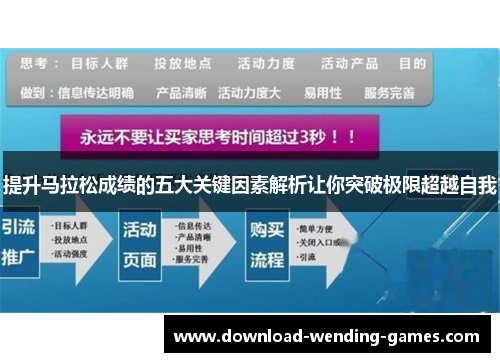 提升马拉松成绩的五大关键因素解析让你突破极限超越自我