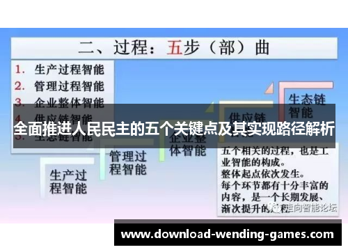全面推进人民民主的五个关键点及其实现路径解析