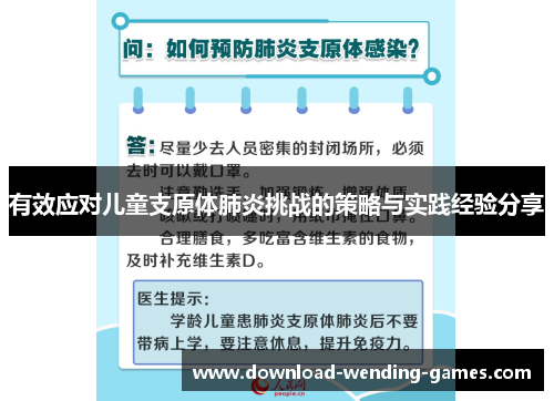 有效应对儿童支原体肺炎挑战的策略与实践经验分享