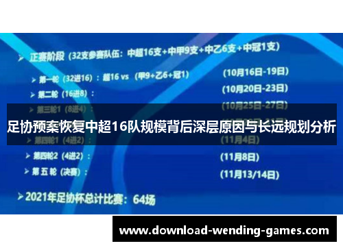 足协预案恢复中超16队规模背后深层原因与长远规划分析 足协预案恢复中超16队规模背后深层原因与长远规划分析